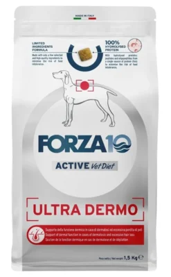 Forza10 Active Vet Pet Ultra Dermo Crocchette Pesce Per Cani Adulti 1,5kg