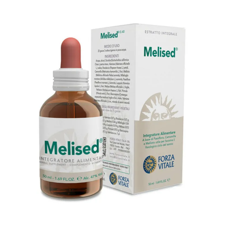 Forza Vitale Melised Gocce Favorisce Il Fisiologico Rilassamento 50ml