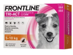 Frontline Tri-Act Spot On Cani 5-10kg 6x1ml Soluzione Efficace