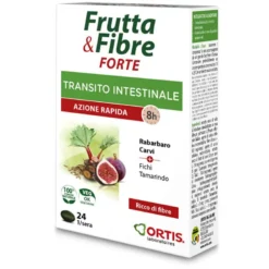 Frutta&Fibre Forte Azione Rapida transito intestinale 24 compresse