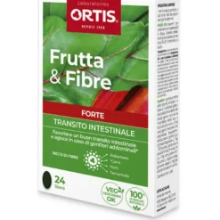Frutta&Fibre Forte Azione Rapida transito intestinale 24 compresse