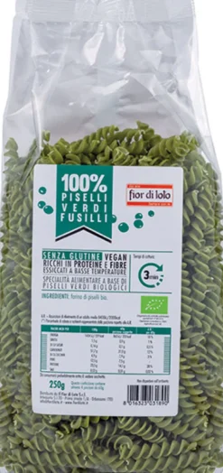 Fusilli di Piselli Bio 250 g