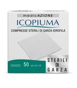 Garza Icopiuma Compressa Idrofila 10x10cm 50 Pezzi