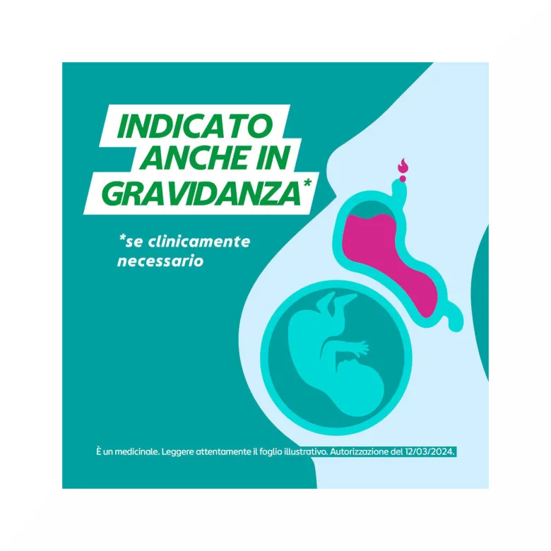 Gaviscon Indicato per I Sintomi del Bruciore di Stomaco Occasionale 24 bustine