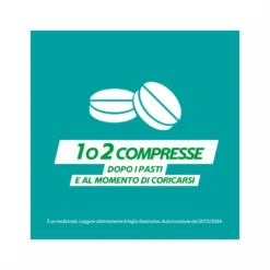 Gaviscon 500 mg + 267 mg Indicato per Bruciore di Stomaco Occasionale 24 Compresse Menta