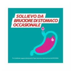 Gaviscon 250 mg + 133,5 mg, Indicato per Bruciore di Stomaco Occasionale 24 Compresse Fragola