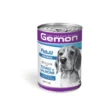 Gemon Bocconi Tonno e Salmone Cani Adulti Taglia Media 415g