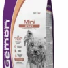 Gemon Mini Adult Salmone e Riso Cibo Secco Cani Adulti Taglia Mini Sacco 3kg