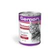 Gemon Sterilised Bocconcini Manzo Cibo Umido Gatti Adulti Barattolo 415 g