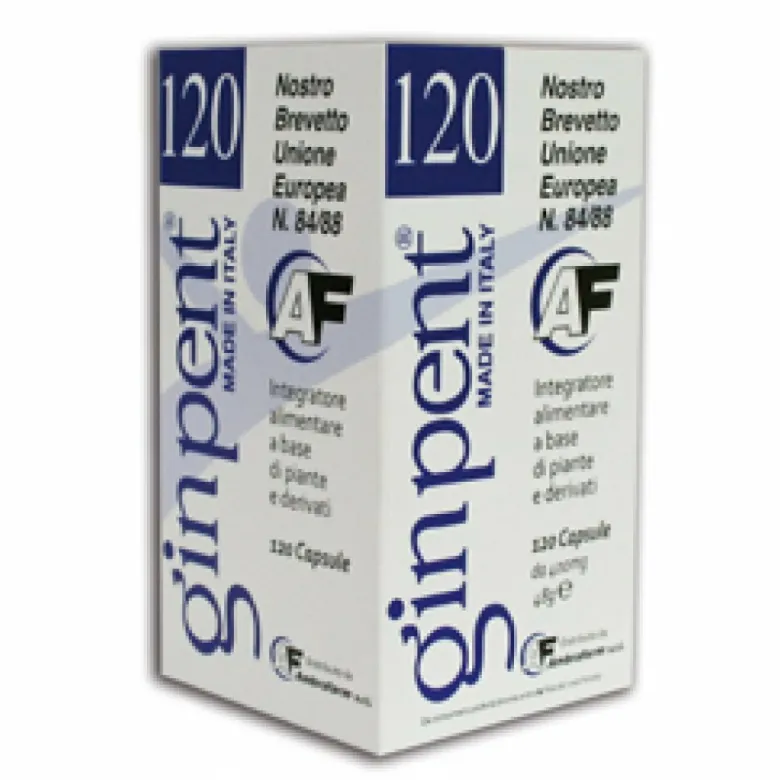 Ginpent integratore a base vegetale 120 capsule