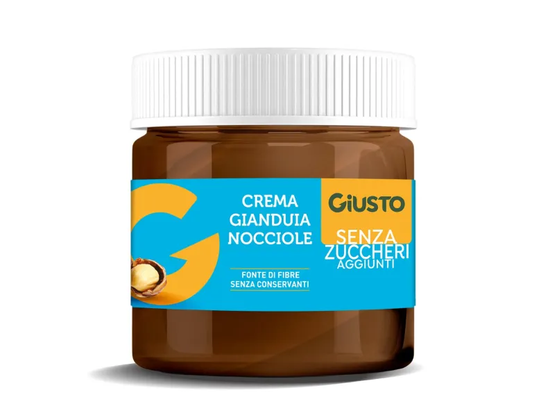 Giusto Crema Gianduia/Nocciole Senza Zucchero