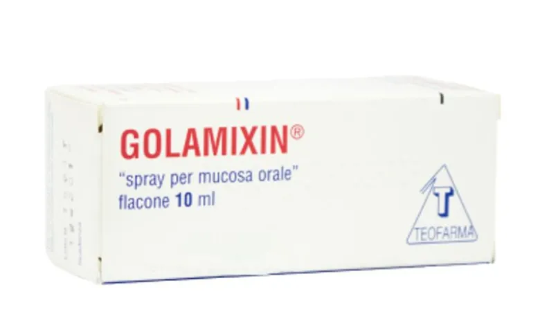 Golamixin Spray Orofaringeo Stomatiti Batteriche 10ml