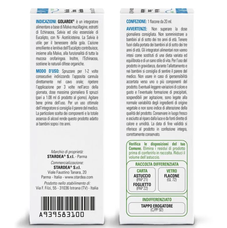 Golarox spray 20ml