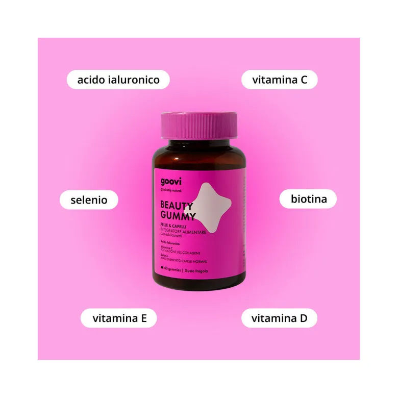 Goovi Beauty Gummy Pelle E Capelli 60 Gummies