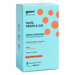 Goovi Taste Drain & Go Drenante Cranberry e Mandarino 24 Stick