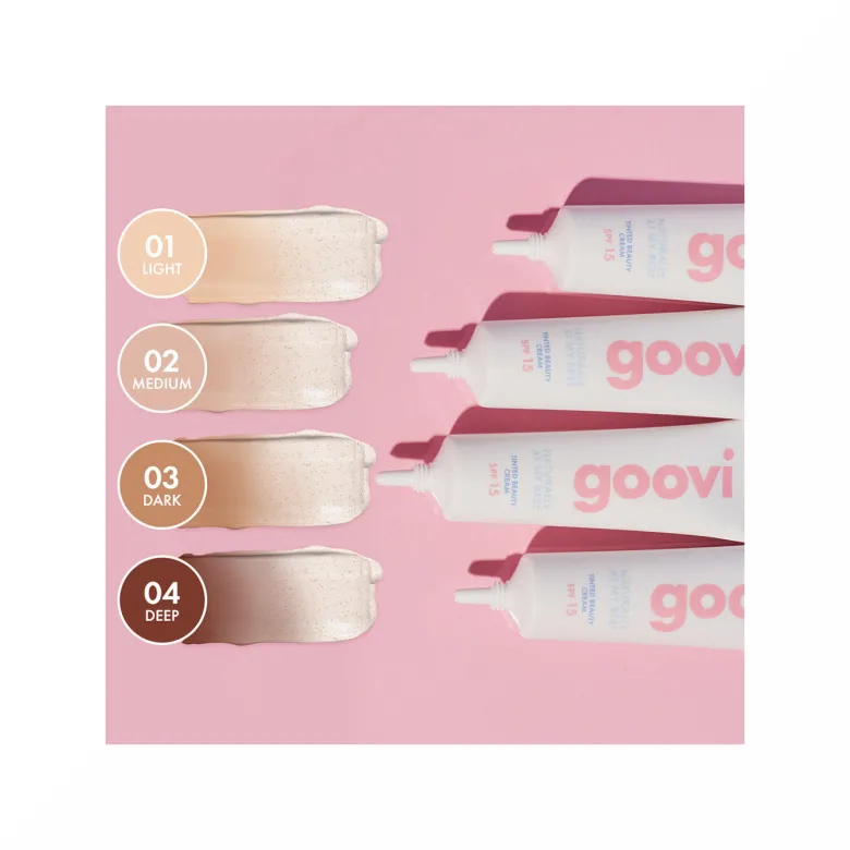 Goovi Tinted Beauty Cream01 Light 30ml