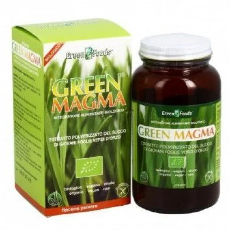 Green Magma integratore alimentare Biologico energizzante 80g