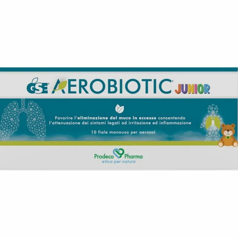 GSE Aerobiotic Junior 10 Flaconcini Da 5ml