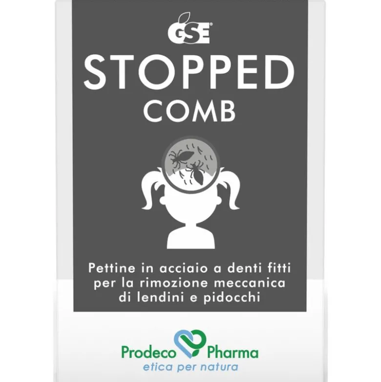 GSE Stopped Comb Pettine Pidocchi 1 Pezzo