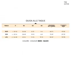 Guam Top Active Traspirante con Alghe Marine Guam microincapsulate taglia XS-S colore nero