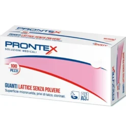 Guanto Prontex Lattice Senza Amido Misura Media 100 Pezzi