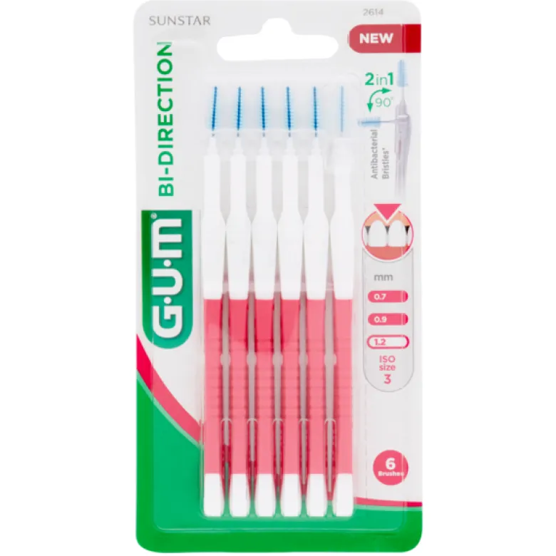 Gum Bi DirectionScovolino Interdentale 1,2mm 6 pezzi