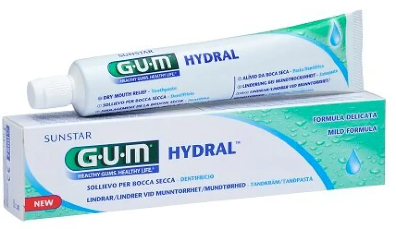 Gum Hydral Dentifricio sollievo per bocca secca 75ml