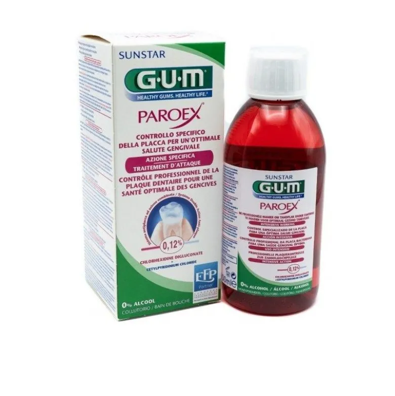 Gum Paroex Collutorio con Clorexidina 0.12% e CPC azione specifica 300ml