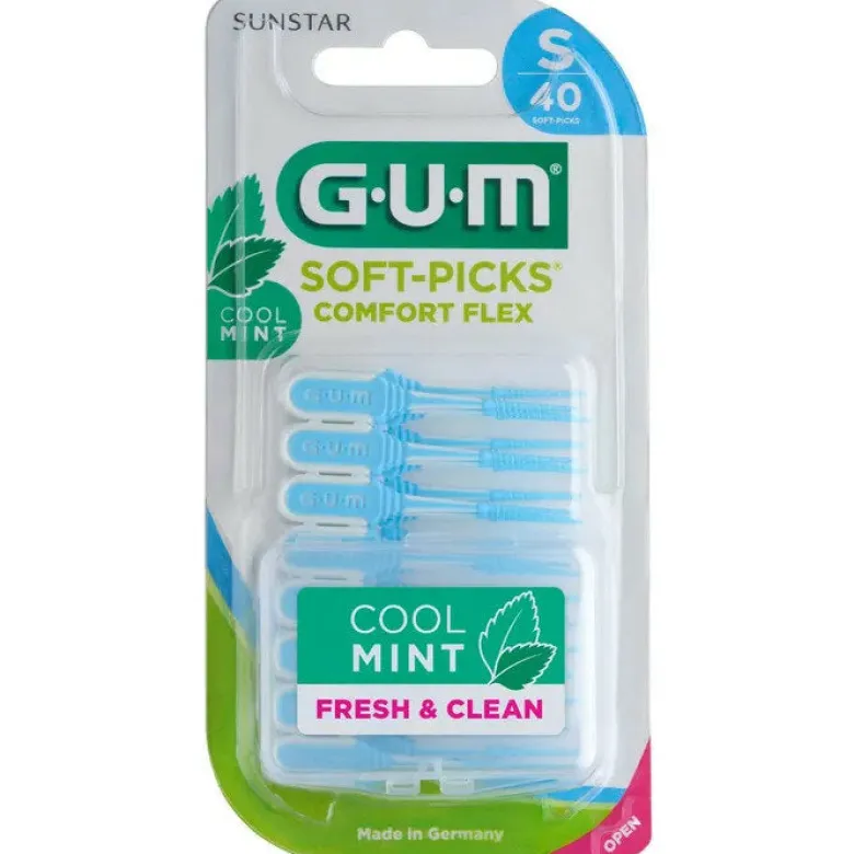 Gum Soft Pick Mint Comfort Flex Small 40 scovolini
