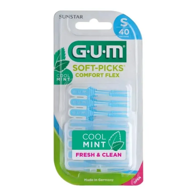 Gum Soft Pick Mint Comfort Flex Small 40 scovolini