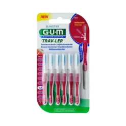 Gum Trav-Ler scovolino interdentale 1.4mm antibatterico 6 pezzi