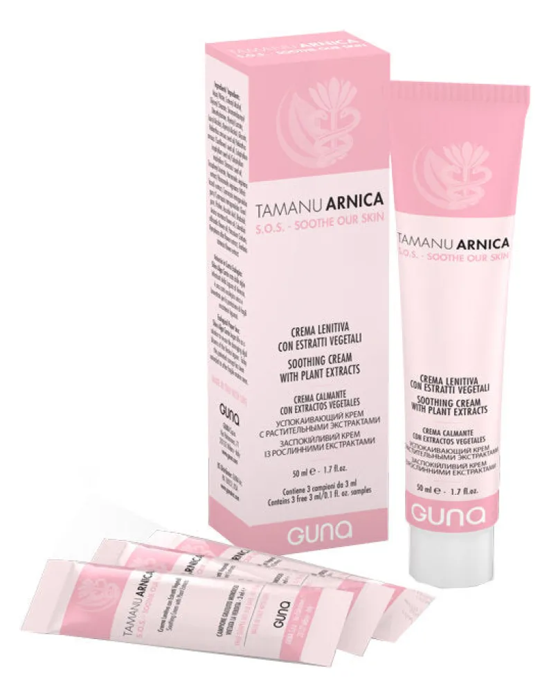 Guna Tamanu Arnica S.O.S. crema lenitiva con estratti vegetali 50ml