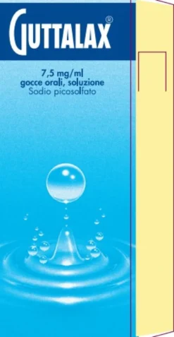 Guttalax 7,5 Mg/ml Gocce, Soluzione Orale Flacone da 15 ml