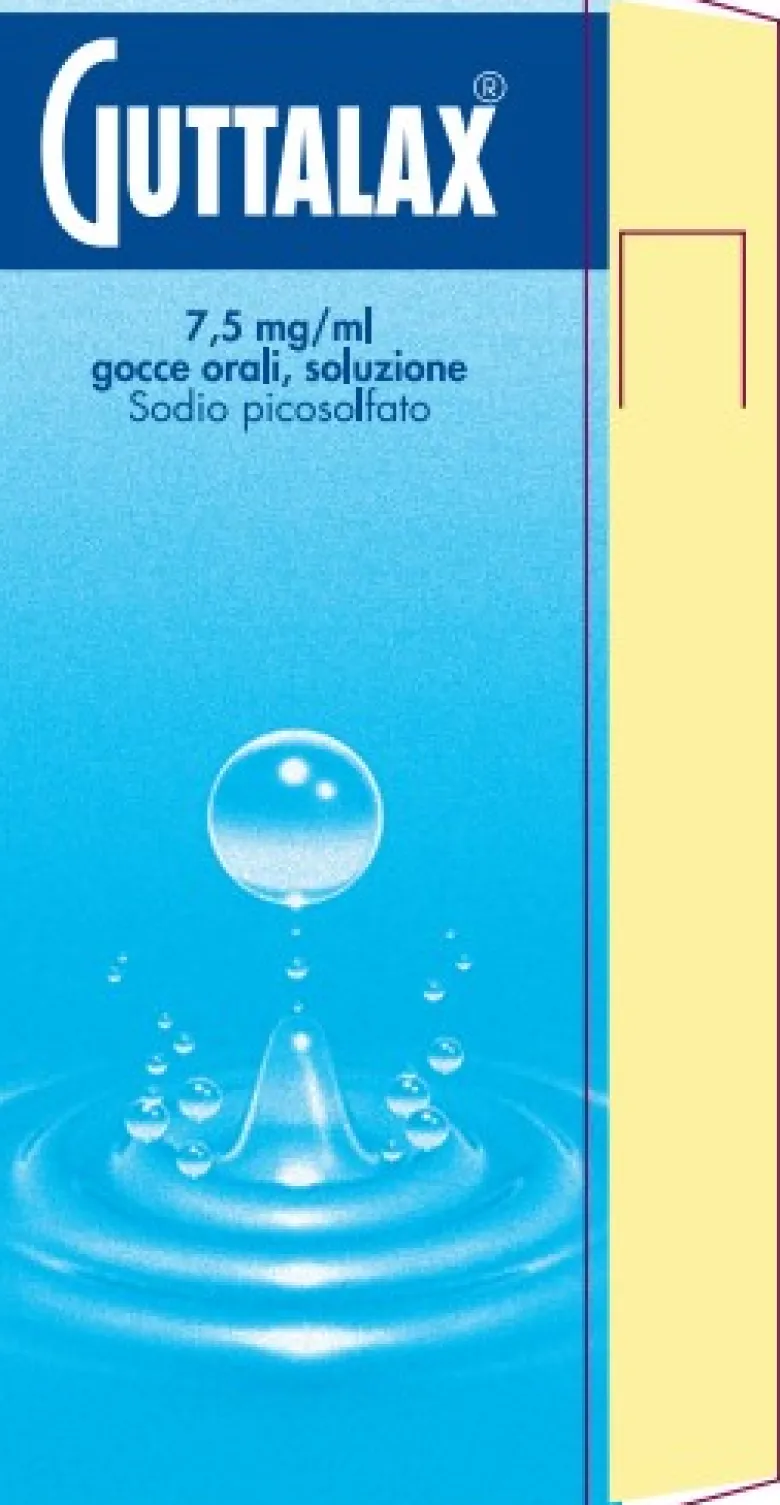 Guttalax 7,5 Mg/ml Gocce, Soluzione Orale Flacone da 15 ml