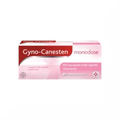 Gyno-Canesten Monodose Trattamento Sintomi Candida contro Prurito, Bruciore Intimo e Perdite, 1 cps