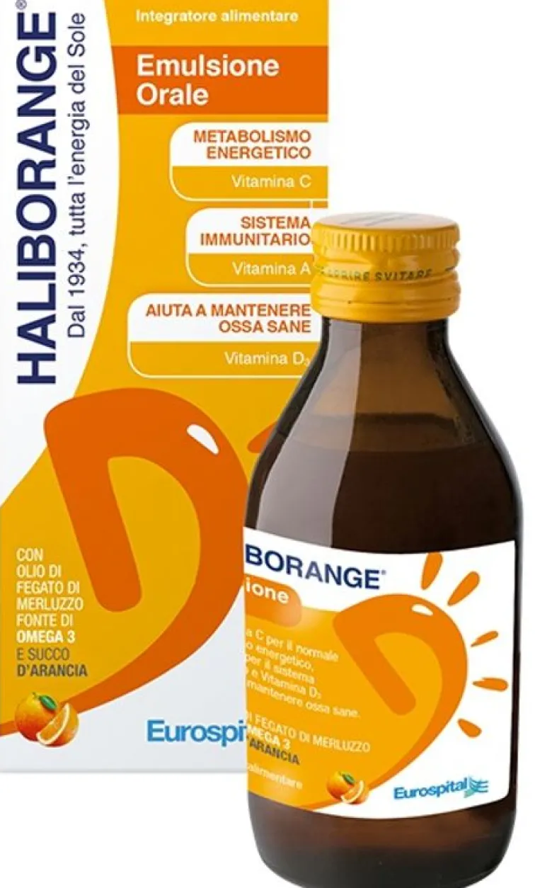 Haliborange Emulsione Orale - Integratore Vitaminico Bambini
