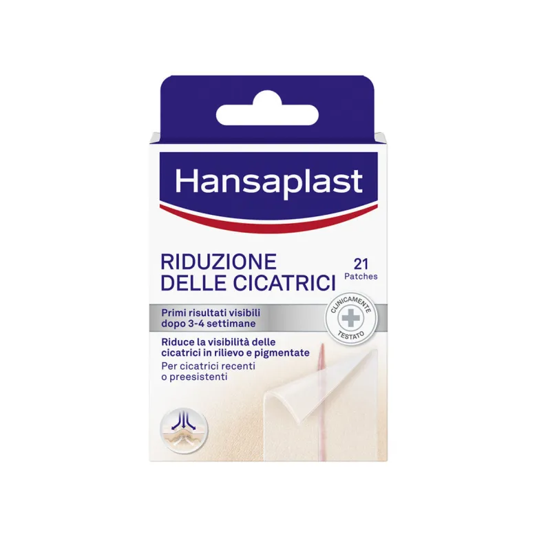 Hansaplast Cerotti Cicatrici Trasparenti 21 Pezzi Discreti