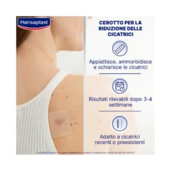 Hansaplast Cerotti Cicatrici Trasparenti 21 Pezzi Discreti