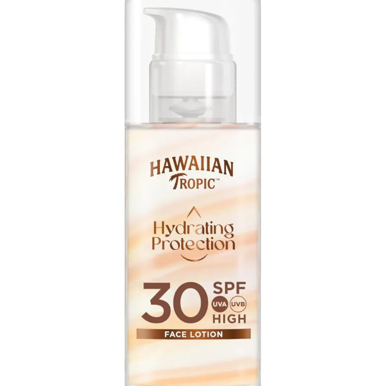 Hawaiian Tropic Silk Hydration Air Soft Face Lozione Solare Viso SPF30 50ml