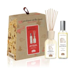 Helan Profumi di Casa Set Panettone bastoncini per ambienti fragranza panettone 90ml