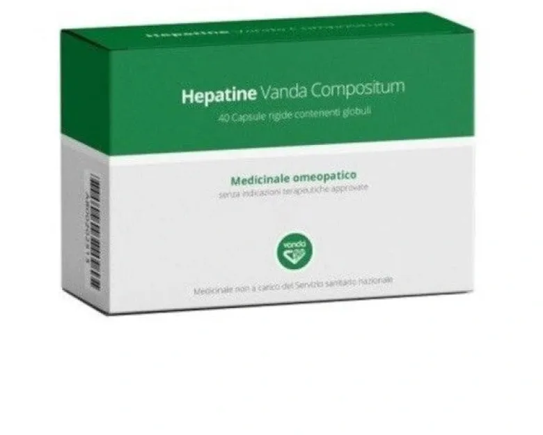 Hepatine Vanda Granuli in Capsule Rigide 40 Capsule da 450 mg