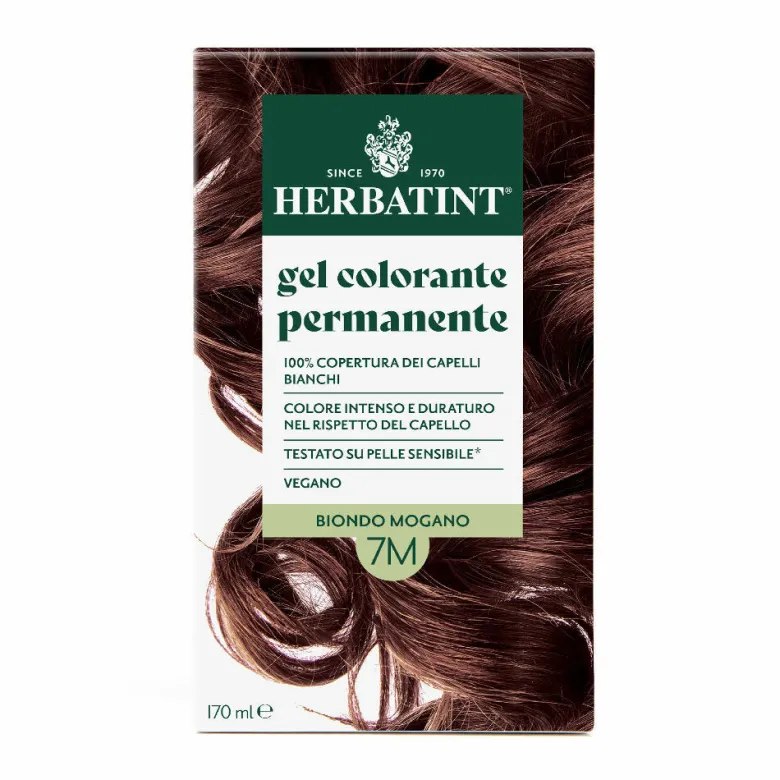 Herbatint Gel Colorante Permanente 7M Biondo Mogano 170ml