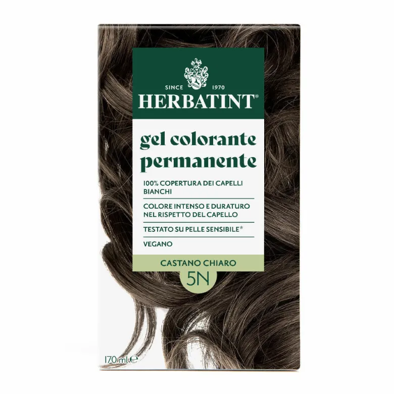 Herbatint Gel Colorante Permanente 5N Castano Chiaro 170ml