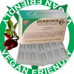 Herboplanet Herbosol C Plus integratore di Vitamina C 60 compresse
