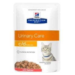 Hill's Prescription Diet C/D Urinary Care Gatto Salmone Bustina 85g