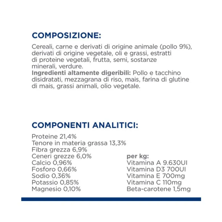 Hill's Prescription Diet Gastrointestinal Biome Crocchette Pollo Cani Sacco 1,5kg