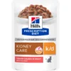 Hill's Prescription Diet K/D Kidney Care Bocconcini Salmone Per Gatti Bustina 85g