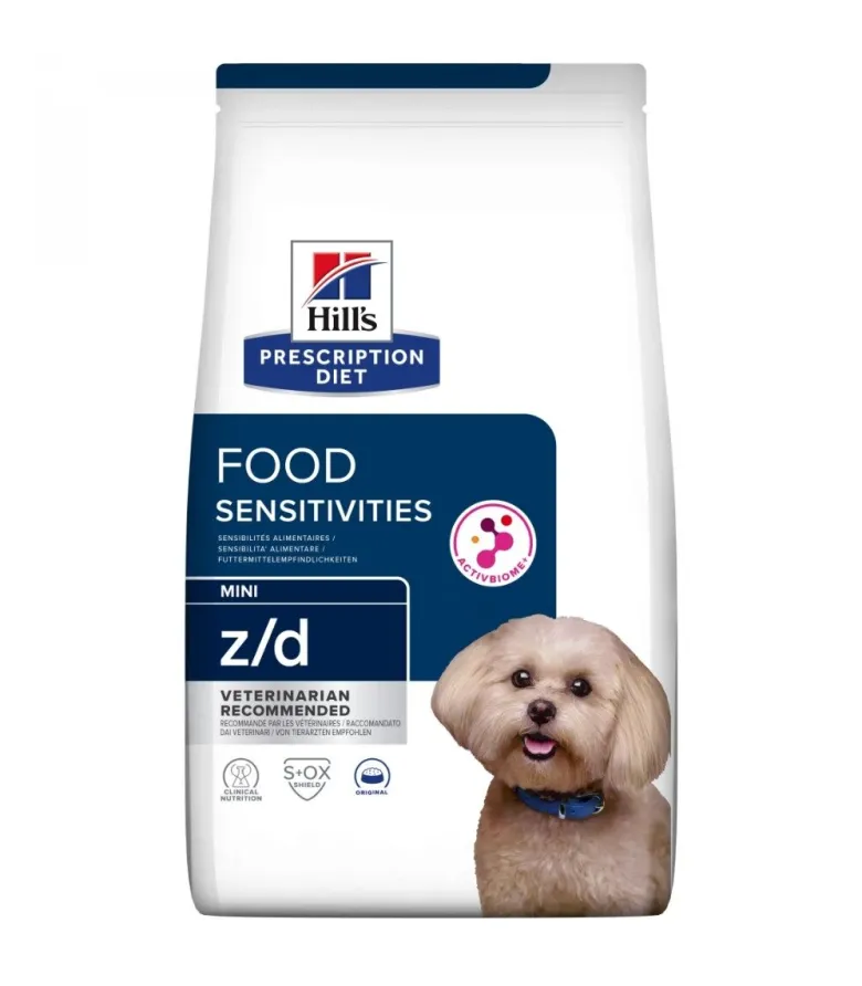 Hill's Prescription Diet Z/D Mini Food Sensitivities Per Cani Taglia Mini