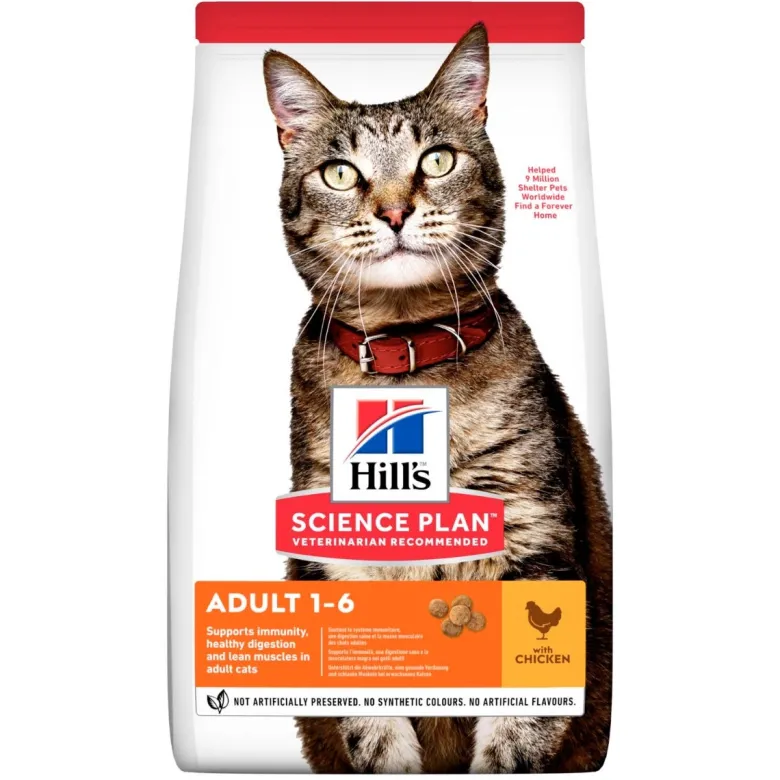 Hill's Science Plan Adult Alimento per Gatti al Pollo