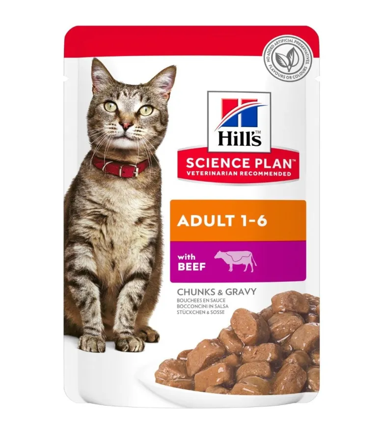 Hill's Science Plan Umido Gatto Adult Manzo Bustina 85g